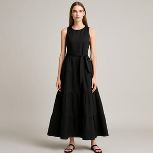 Forcynthia Black Maxi Dress Women's Size Medium